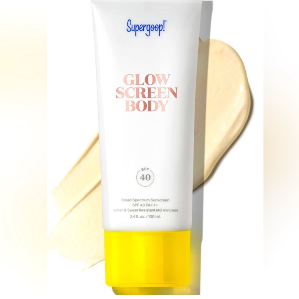 GLOW SCREEN BODY SPF 40 SUPERGOOP!-NIB 3.4 oz